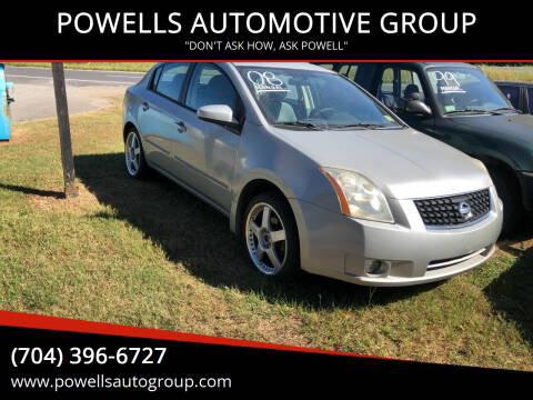 2008 Nissan Sentra for sale at POWELLS AUTOMOTIVE GROUP in Gastonia NC