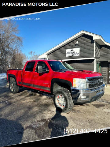 2011 Chevrolet Silverado 2500HD for sale at PARADISE MOTORS LLC in Cambridge MN