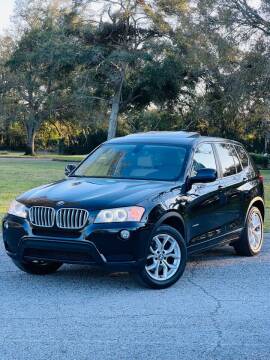 2013 BMW X3 for sale at FLORIDA MIDO MOTORS INC in Tampa FL