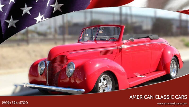 1939 Ford Super Deluxe for sale at American Classic Cars in La Verne CA