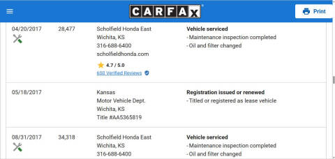 2016 Honda Odyssey EX-L w/Navi