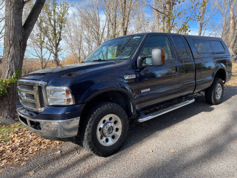 2005 Ford F-250 Super Duty for sale at BELOW BOOK AUTO SALES in Idaho Falls ID