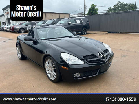 2009 Mercedes-Benz SLK for sale at Shawn's Motor Credit in Houston TX