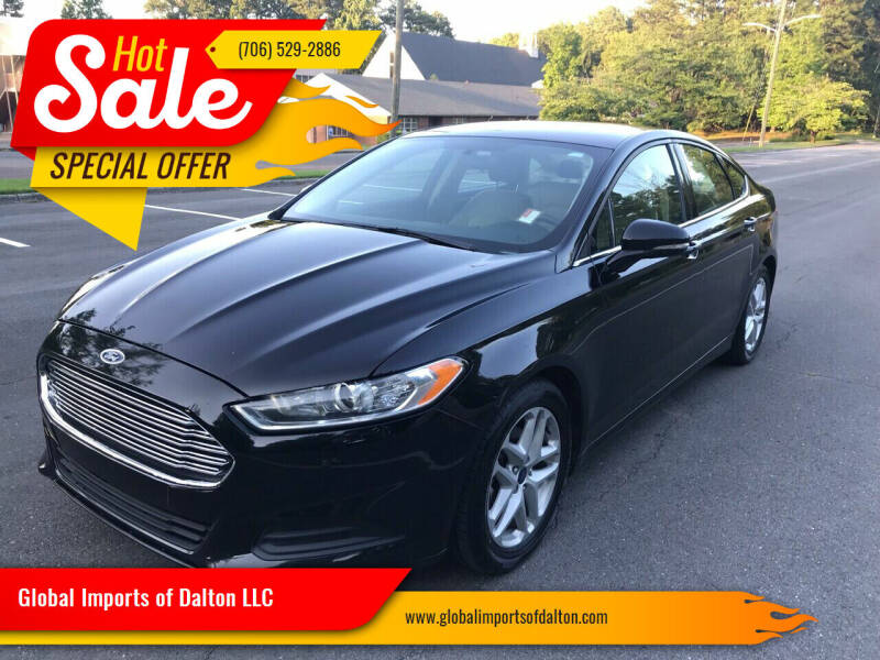 2016 Ford Fusion for sale at Global Imports of Dalton LLC in Dalton GA