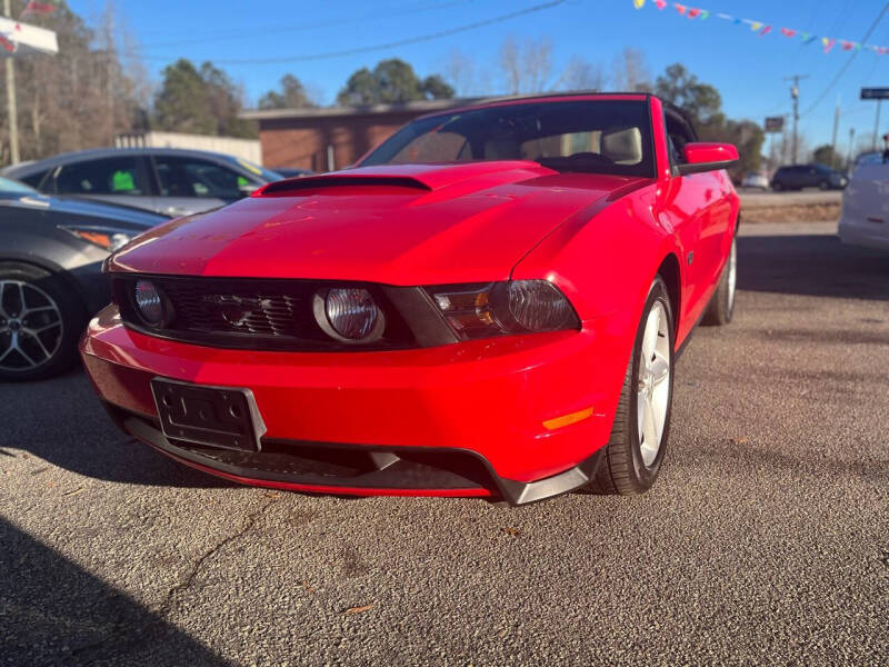 2010 Ford Mustang for sale at JC Motor Sales in Benson NC