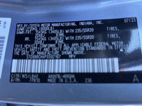 2023 Toyota Highlander Hybrid Limited