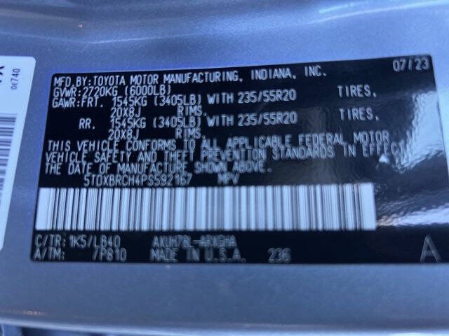 2023 Toyota Highlander Hybrid Limited