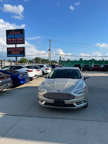 2018 Ford Fusion for sale at PRISTINE AUTO SALES INC in Pontiac MI