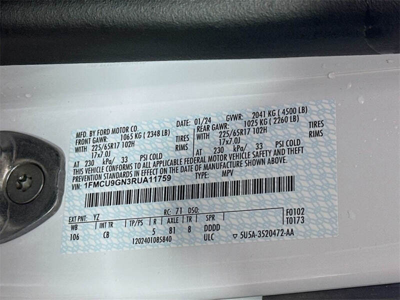 2024 Ford Escape Active