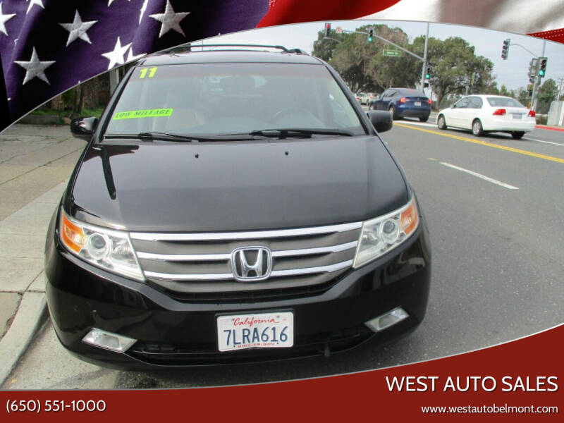 2011 Honda Odyssey for sale at West Auto Sales in Belmont CA