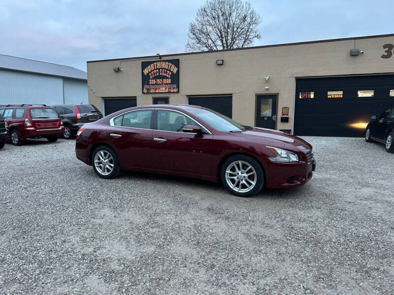 2010 Nissan Maxima for sale at Worthington Auto Sales in Wooster OH