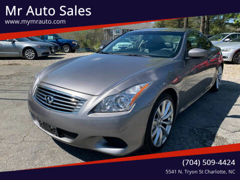 2008 Infiniti G37 for sale at Mr Auto Sales in Charlotte NC