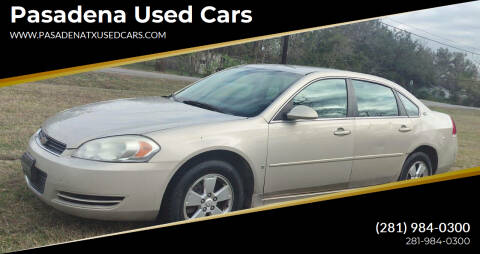 2009 Chevrolet Impala for sale at Pasadena Used Cars in Pasadena TX