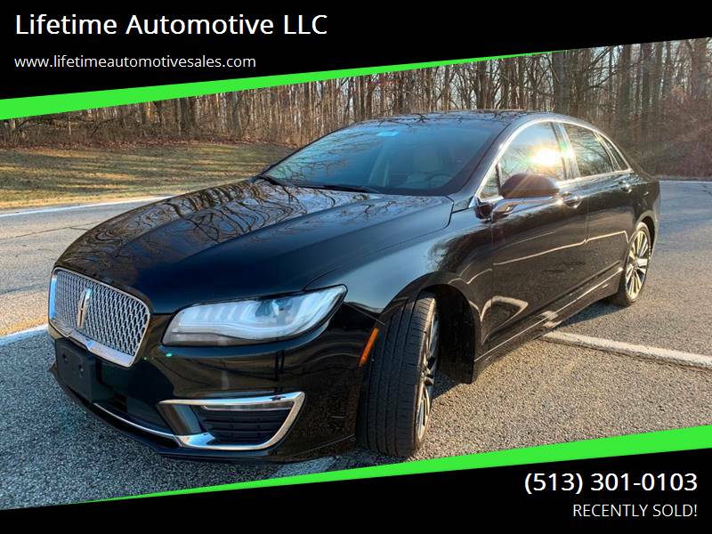 2017 Lincoln MKZ for sale at Lifetime Automotive LLC in Middletown OH