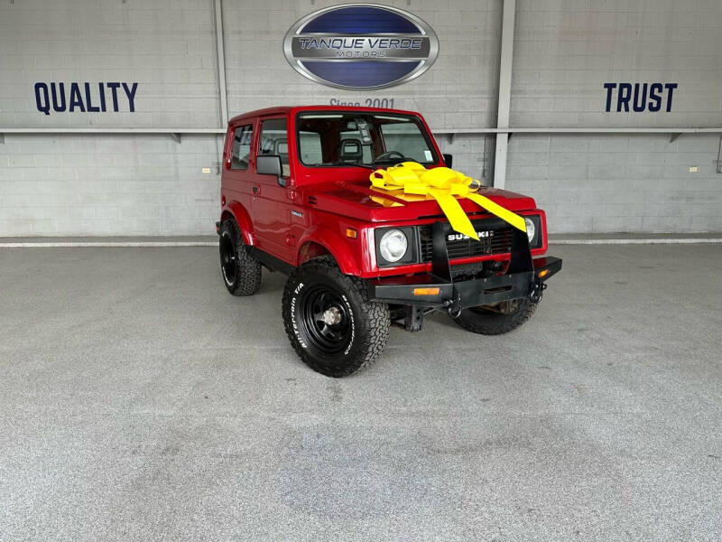 1986 Suzuki Samurai for sale at TANQUE VERDE MOTORS in Tucson AZ