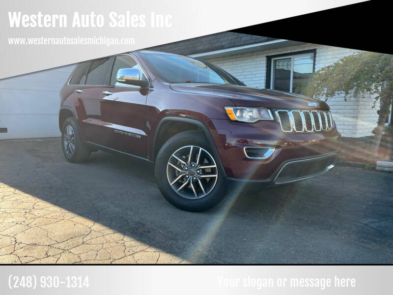 2020 Jeep Grand Cherokee for sale at Western Auto Sales Inc in Farmington Hills MI