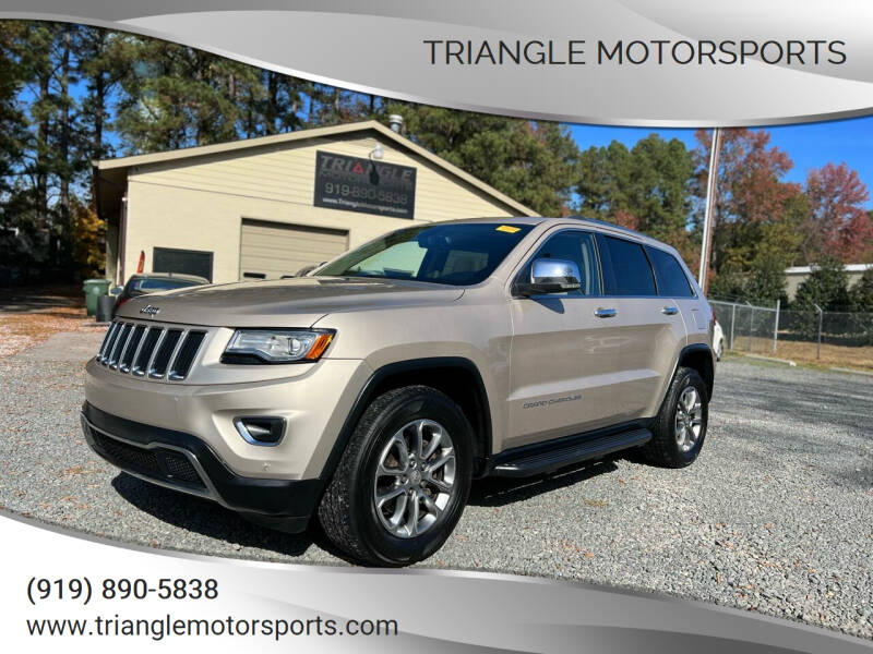 2014 Jeep Grand Cherokee for sale at Triangle Motorsports in Cary NC