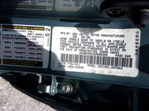 2006 Toyota Corolla CE
