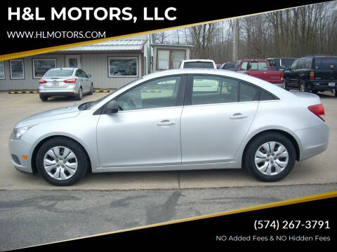 2012 Chevrolet Cruze for sale at H&L MOTORS, LLC in Warsaw IN