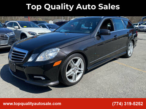 2011 Mercedes-Benz E-Class for sale at Top Quality Auto Sales in Westport MA