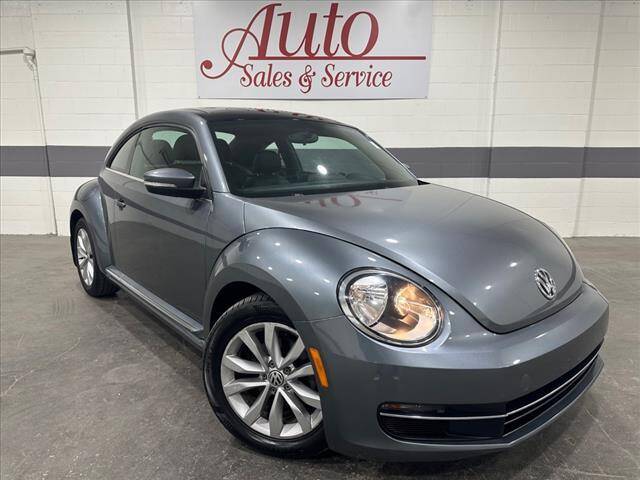 2014 Volkswagen Beetle for sale at Auto Sales & Service Wholesale in Indianapolis IN