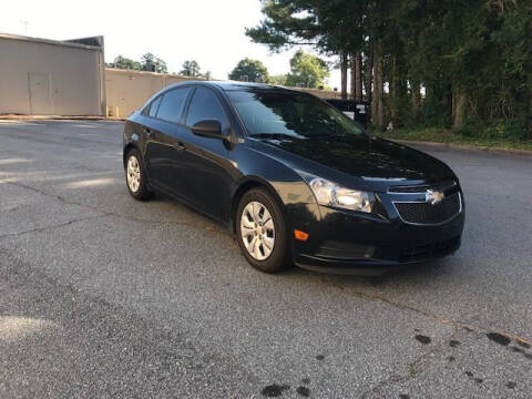 2013 Chevrolet Cruze for sale at USA CAR BROKERS in Woodstock GA