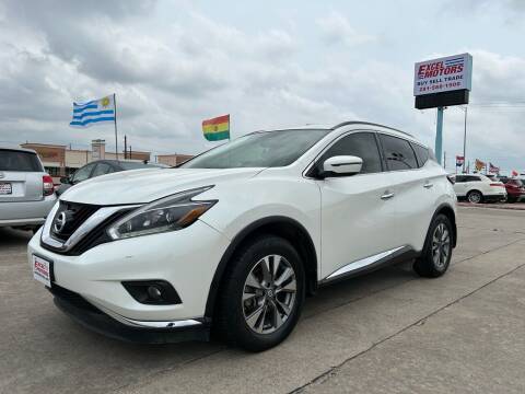 2018 Nissan Murano for sale at Excel Motors in Houston TX