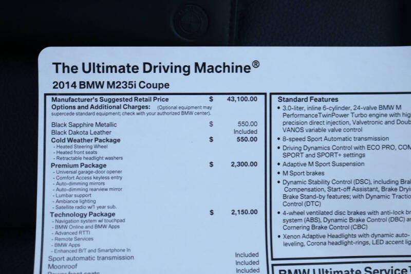 2014 BMW 2 Series M235i