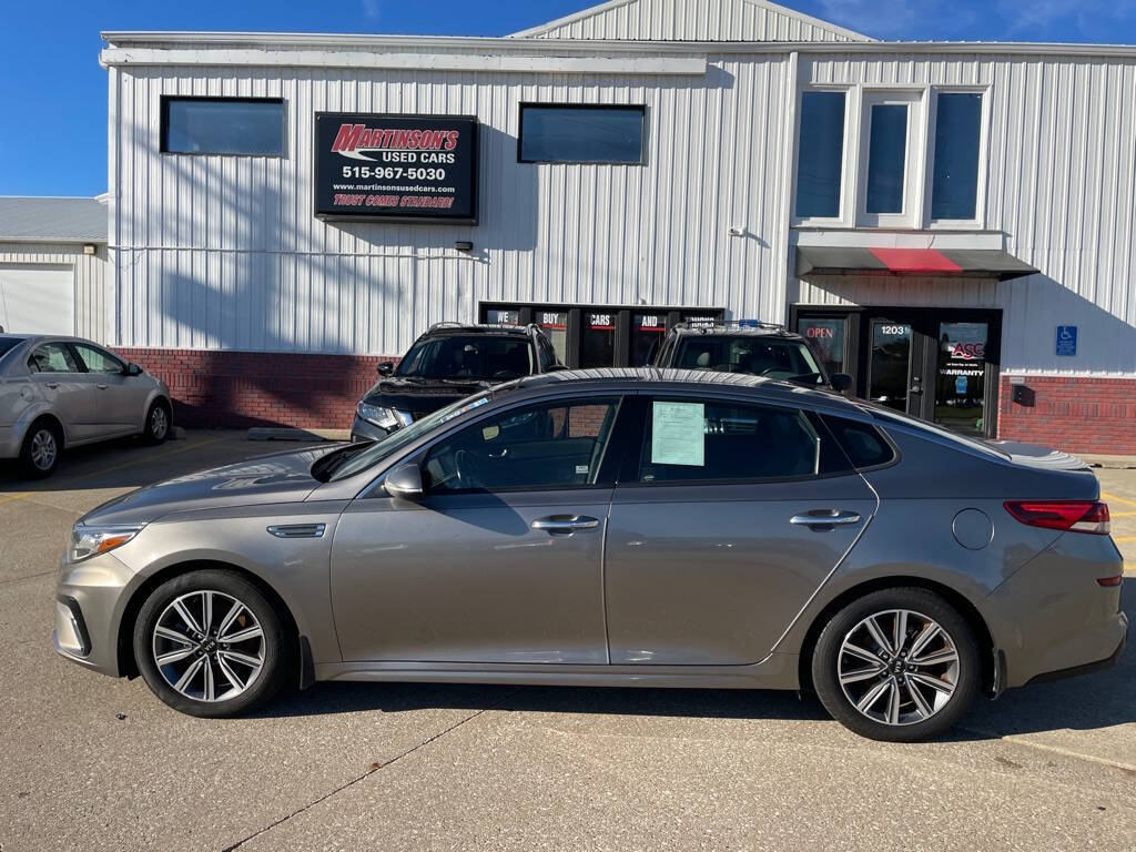 2019 Kia Optima for sale at Martinson's Used Cars in Altoona, IA