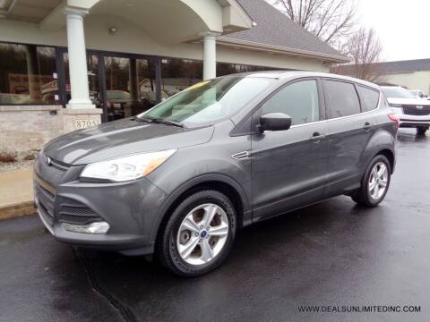 2016 Ford Escape for sale at DEALS UNLIMITED INC in Portage MI