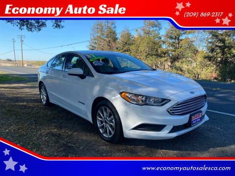 2017 Ford Fusion Hybrid for sale at Economy Auto Sale in Riverbank CA