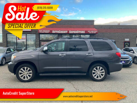 2013 Toyota Sequoia for sale at AutoCredit SuperStore in Lowell MA
