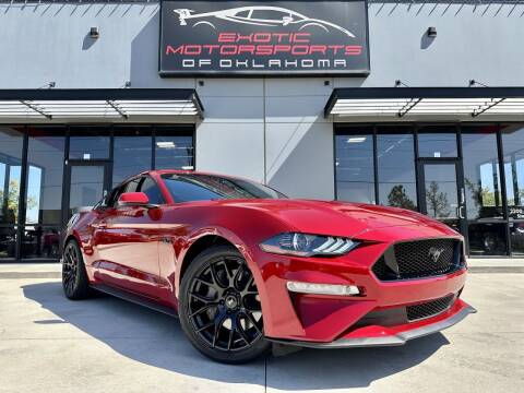 2020 Ford Mustang for sale at Exotic Motorsports of Oklahoma in Edmond OK