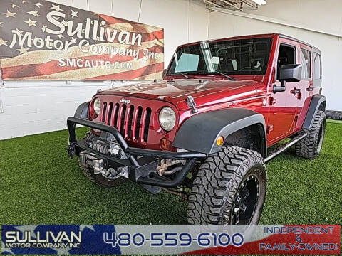 2012 Jeep Wrangler Unlimited for sale at TrucksForWork.net in Mesa AZ