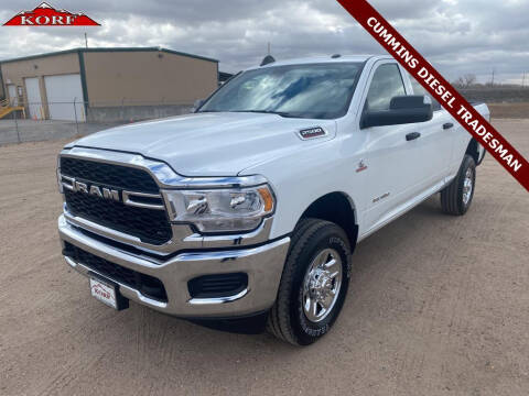 2022 RAM 2500 for sale at Tony Peckham @ Korf Motors in Sterling CO