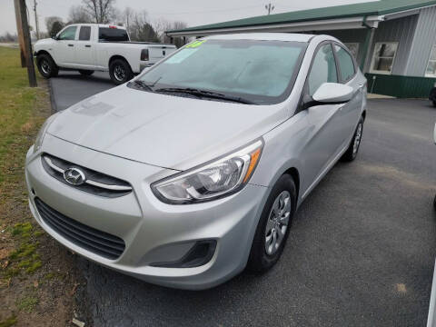 2016 Hyundai Accent for sale at Pack's Peak Auto in Hillsboro OH