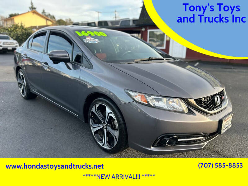 2015 Honda Civic for sale at Tony's Toys and Trucks Inc in Santa Rosa CA