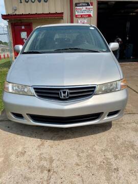 2004 Honda Odyssey for sale at Total Auto Services in Houston TX