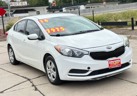 2016 Kia Forte for sale at SOLOMA AUTO SALES in Grand Island NE