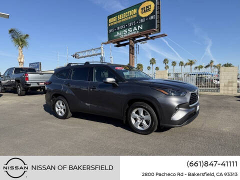 2022 Toyota Highlander for sale at Nissan of Bakersfield in Bakersfield CA