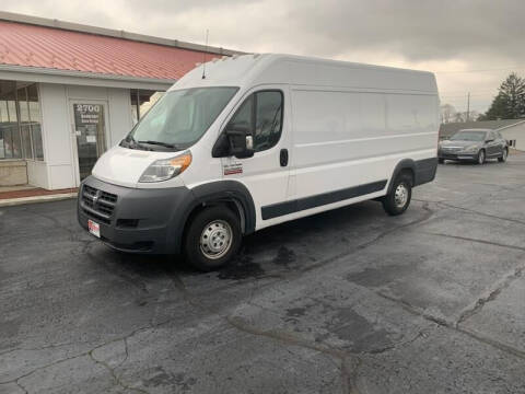 2018 RAM ProMaster for sale at TEAM ANDERSON AUTO GROUP INC in Richmond IN