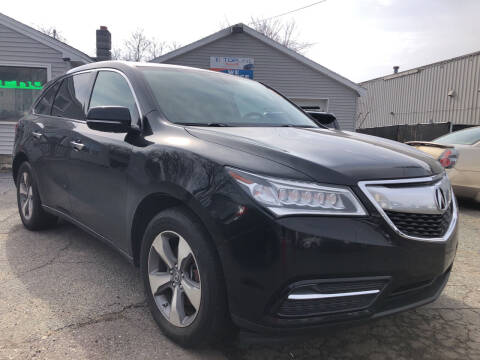 2015 Acura MDX for sale at Top Line Import in Haverhill MA