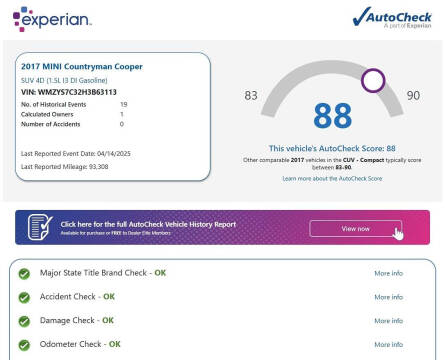 2017 MINI Countryman Cooper