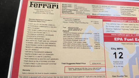 2007 Ferrari F430 F1 Spider