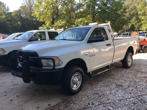 2016 RAM 2500 for sale at M & W MOTOR COMPANY in Hope AR