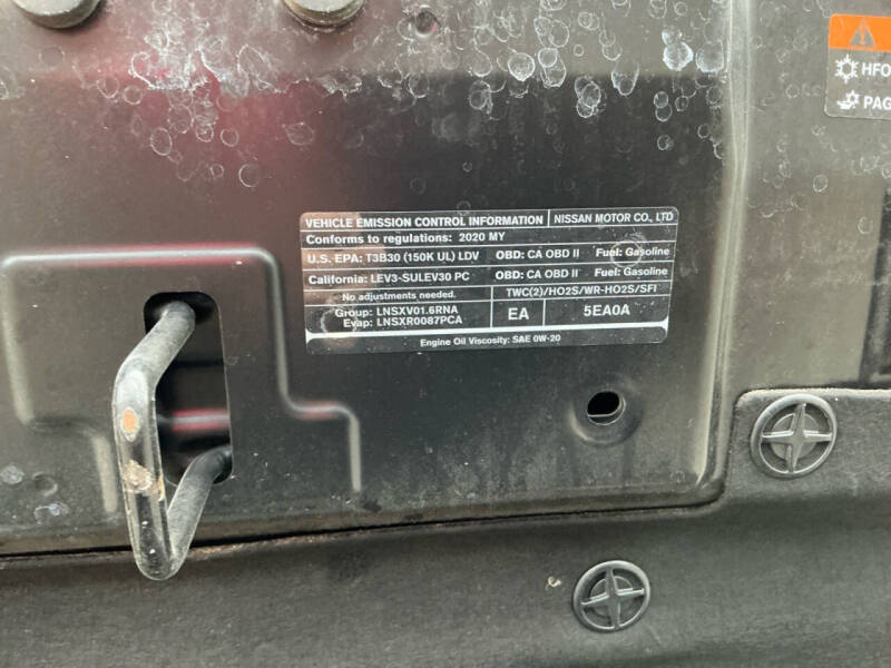 2020 Nissan Versa SR