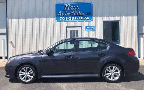 2013 Subaru Legacy for sale at NESS AUTO SALES in West Fargo ND