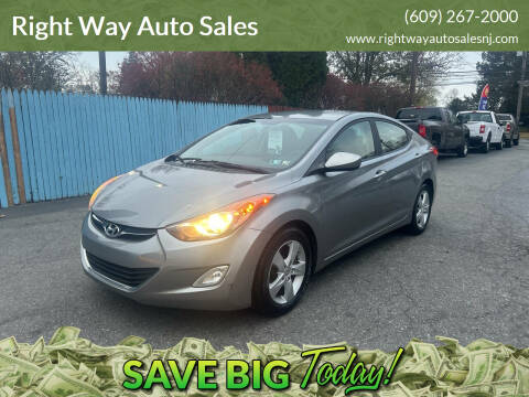 2012 Hyundai Elantra for sale at Right Way Auto Sales in Westampton NJ