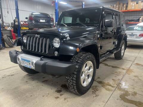 2015 Jeep Wrangler Unlimited for sale at Southwest Sales and Service in Redwood Falls MN