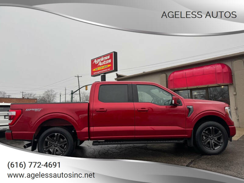 2022 Ford F-150 for sale at Ageless Autos in Zeeland MI